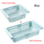 Kitchen Hanging Organizer Refrigerator Egg Fruit Storage Box Drawer Baskets Kitchen Accessories Fridge Organizer Shelf