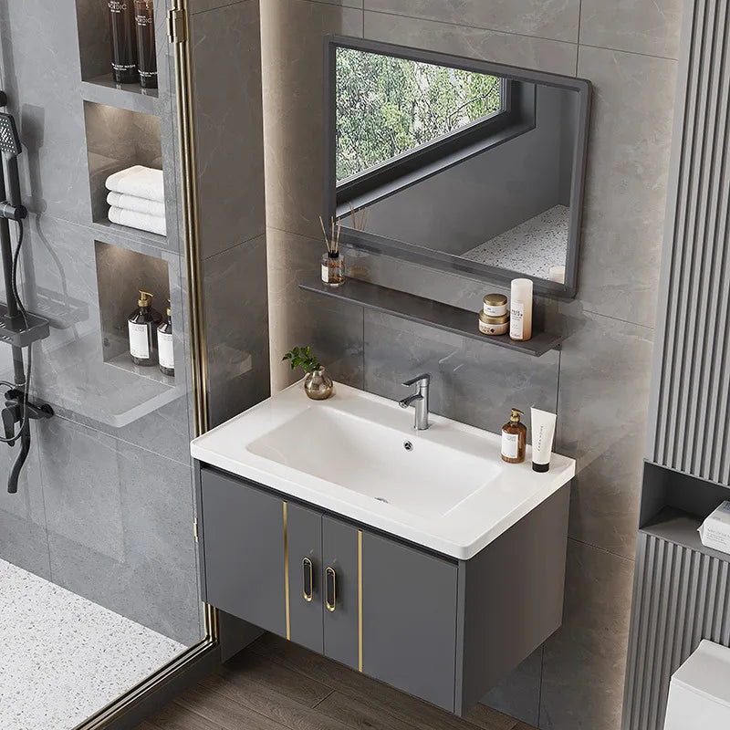 Bathroom Cabinet  Combination Bathroom Household Wash Basin Cabinet Bathroom Wash Basin