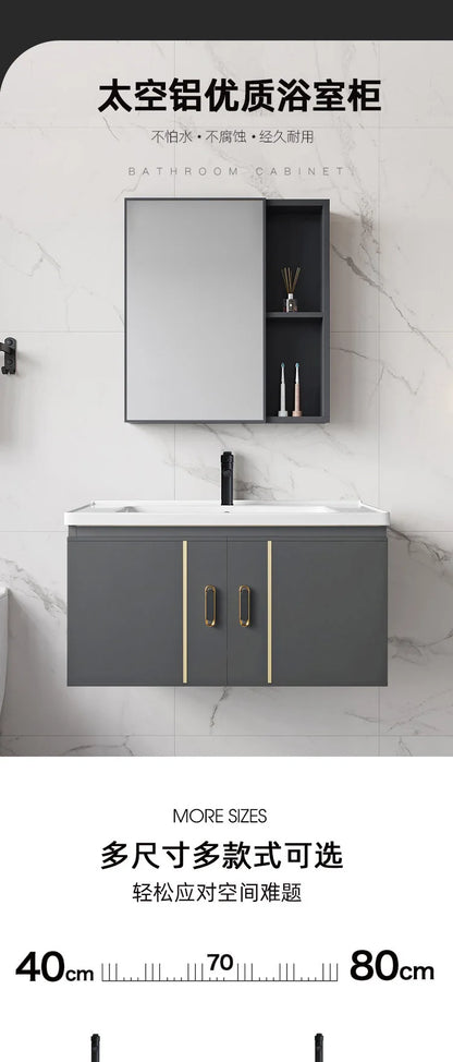 Bathroom Cabinet  Combination Bathroom Household Wash Basin Cabinet Bathroom Wash Basin