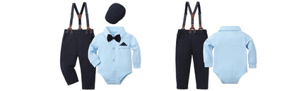 Baby Boy Clothes Christening Outfit Infant Baptism Easter Dedication White Suits Toddler Wedding Birthday Party Gift Set