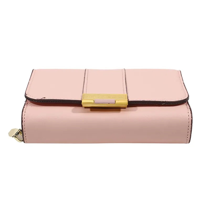 Women Wallets And Purses Vintage  PU Leather Wallet Female Clutch Purse Hasp Phone Bag Girls Card Bags