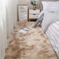 VIKAMA Long Pile Soft Carpet Living Room Bedroom Bedside Non Slip Skin Friendly Carpet Ins Nordic Style Home Decor Carpet