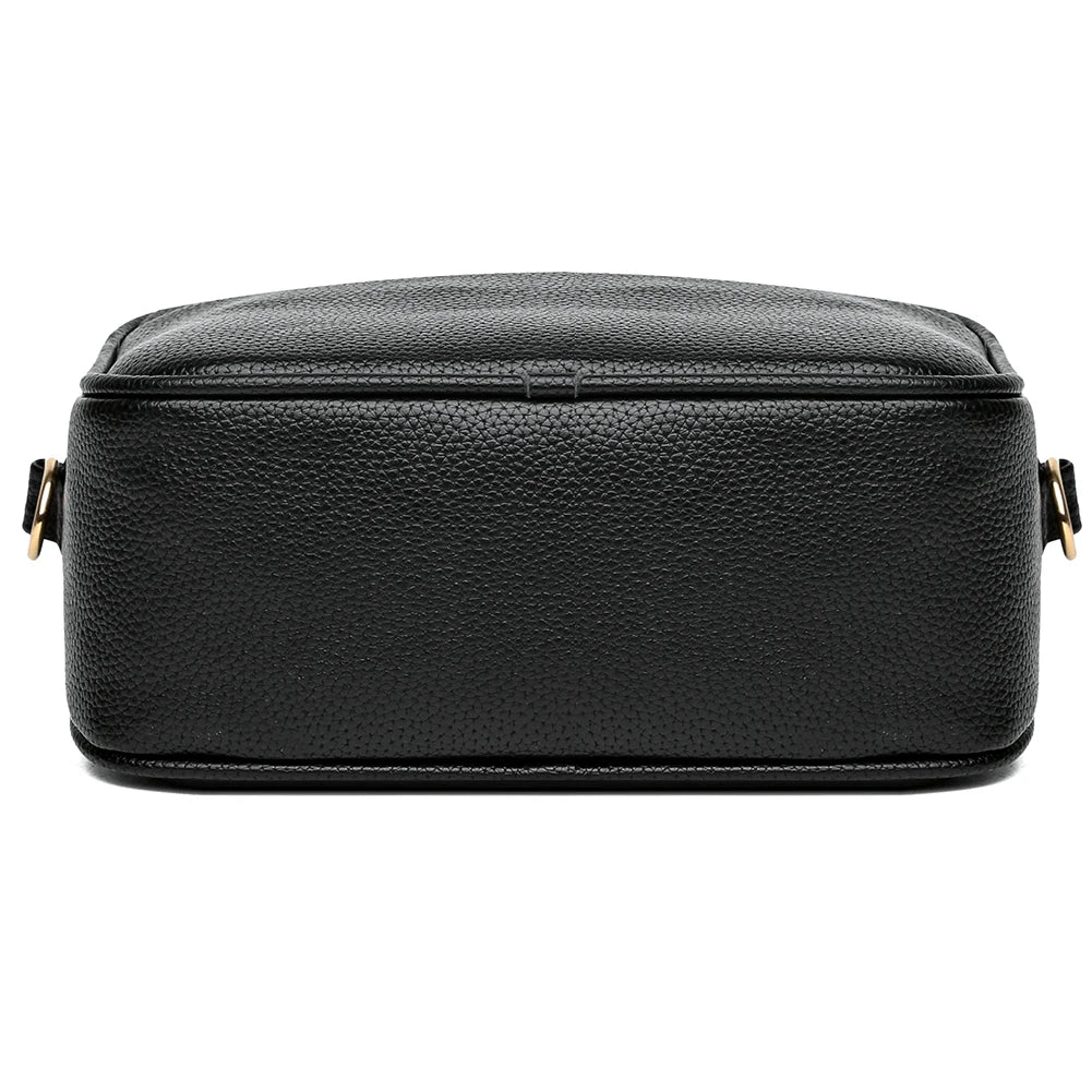 Women Crossbody Purse Leather Cross Body Bag with 2 Strap Fashion Simple Solid Color Crossbody Brand Design Handbags