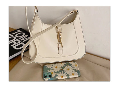 Top Quality Luxury Brand Purses and Handbags Designer Leather Shoulder Crossbody Bags for Women Dual Straps Underarm Sac A Main