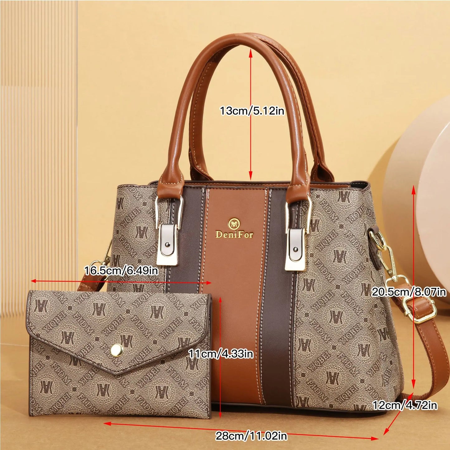 Women Purses and Handbags Top Handle Bags PU Leather Satchel Tote Lady Shoulder Messenger Bag For Work Commuting