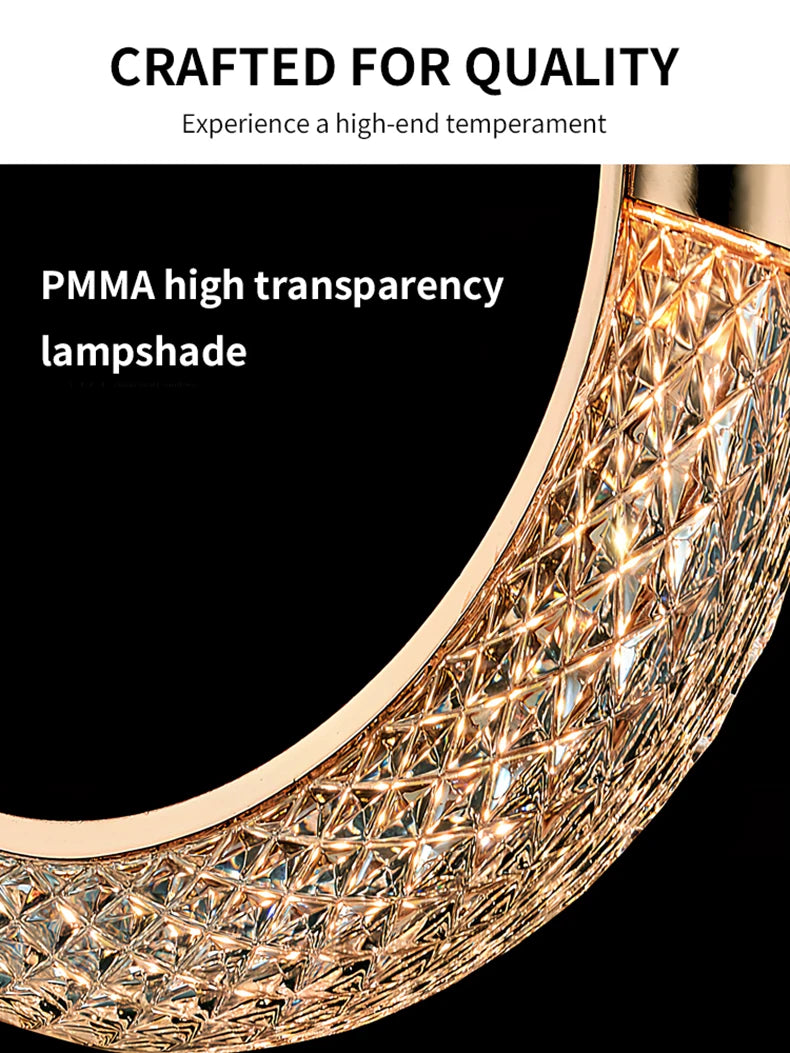 Light Luxury Bedside Bedroom Light Modern Minimalist Bar Pendant Light Background Wall Light Bedside Small Pendant Light