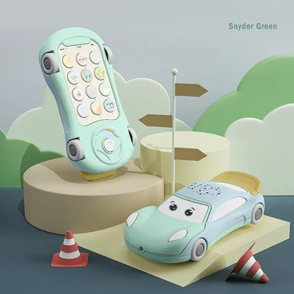 Kids Mobile Phone for Toddlers 0-12 Months Kids Learning Toys Educational Montessori Musical Toys for Kids 2 to 4 Years Old Girl