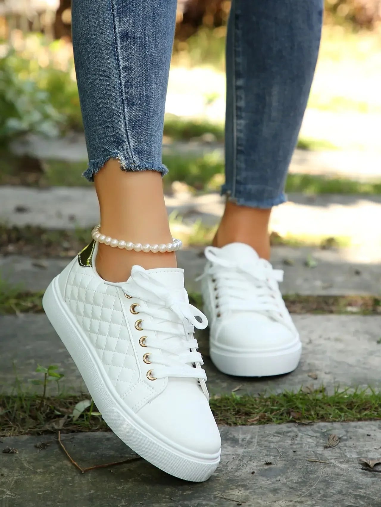 2024 Women Sneakers Tennis Platform Shoes for Women Comfort Casual Flat Tenis Woman Lace-up White Sports Women Vulcanized Shoes
