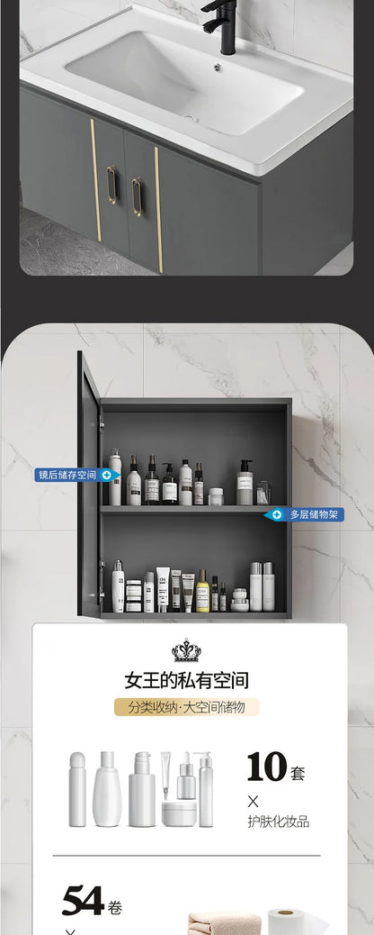 Bathroom Cabinet  Combination Bathroom Household Wash Basin Cabinet Bathroom Wash Basin