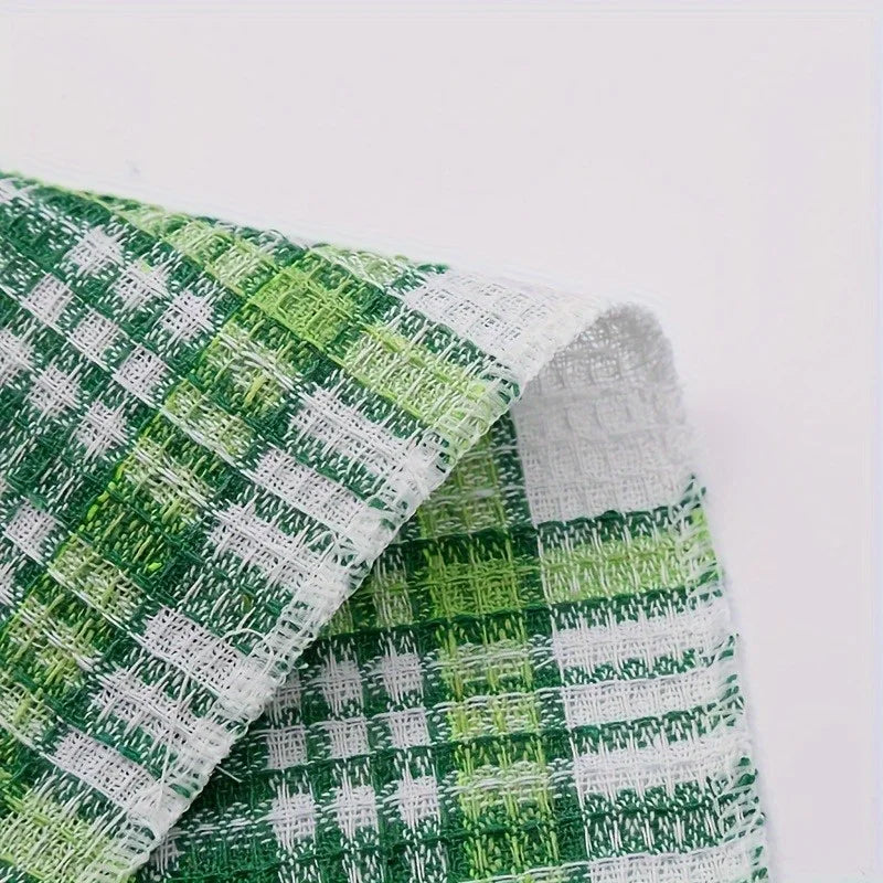 10pcs Dish Towels Featuring a Nest Design. They Dry Rapidly, Possess Excellent Water Absorption, Are Suitable for Hand Washing