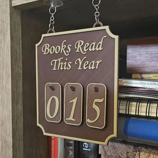 Hanging Bookshelf Counter bookish decor Reading record board Hanging bookshelf decoration Home Festival Decoration Gifts