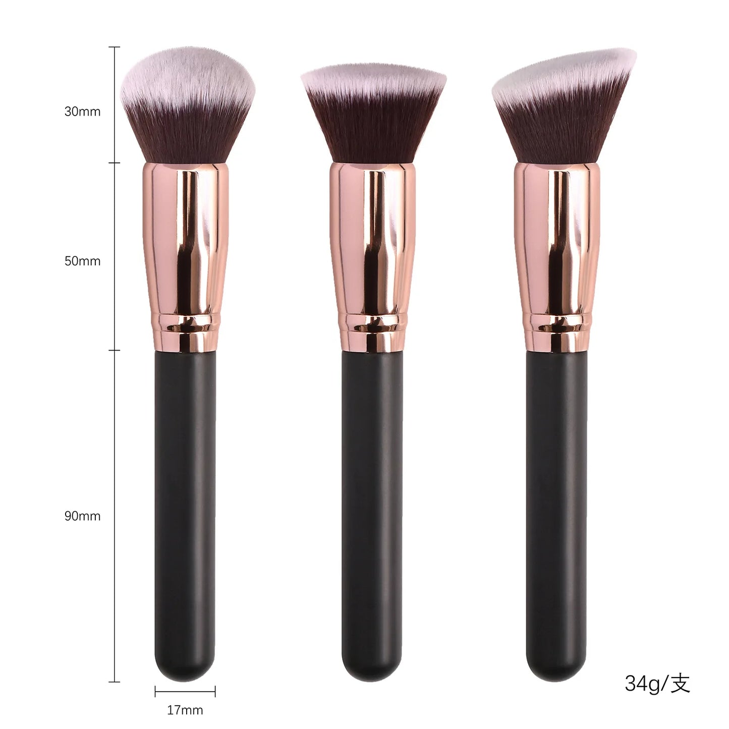 Makeup Brushes Foundation Loose Powder Concealer Blending Blush Brush Professional Cosmetic Beauty Makeup Tool
