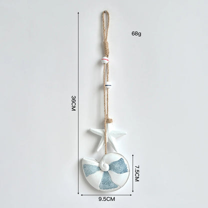 Seahorse/Fish/Star for Nautical Home Decoration Wall Hanging Ornament Statue Beach Theme Decor