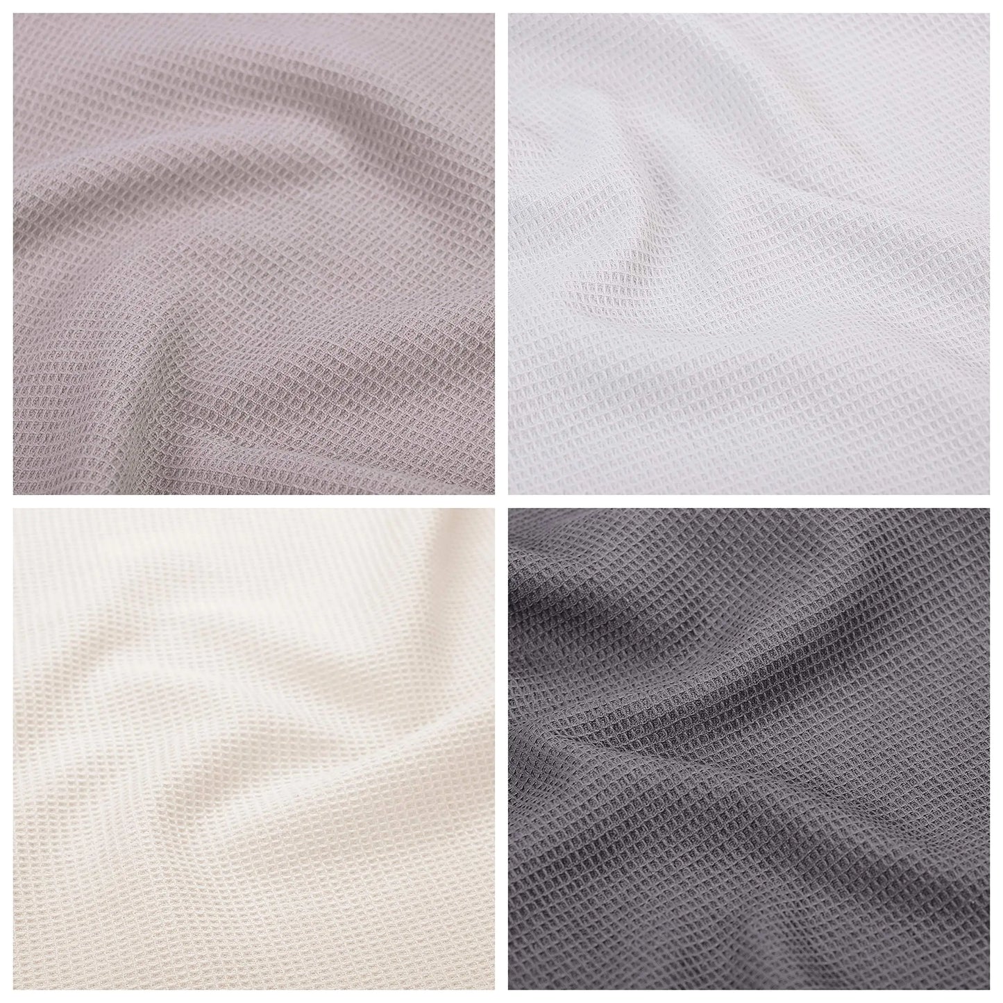 Dish Towels Set, 100% Cotton Waffle Weave Kitchen Towels, Super Absorbent Kitchen Hand Dish Cloths for Drying and Cleaning