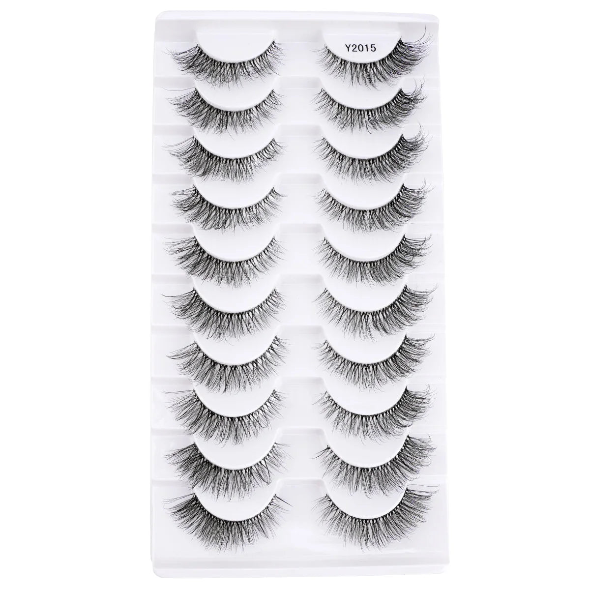 Fake Eyelashes 3/10 Pairs Natural Long 3D Mink Lashes Curly Eyelash Extension Makeup faux Cils Handmade False Lashes maquiagem
