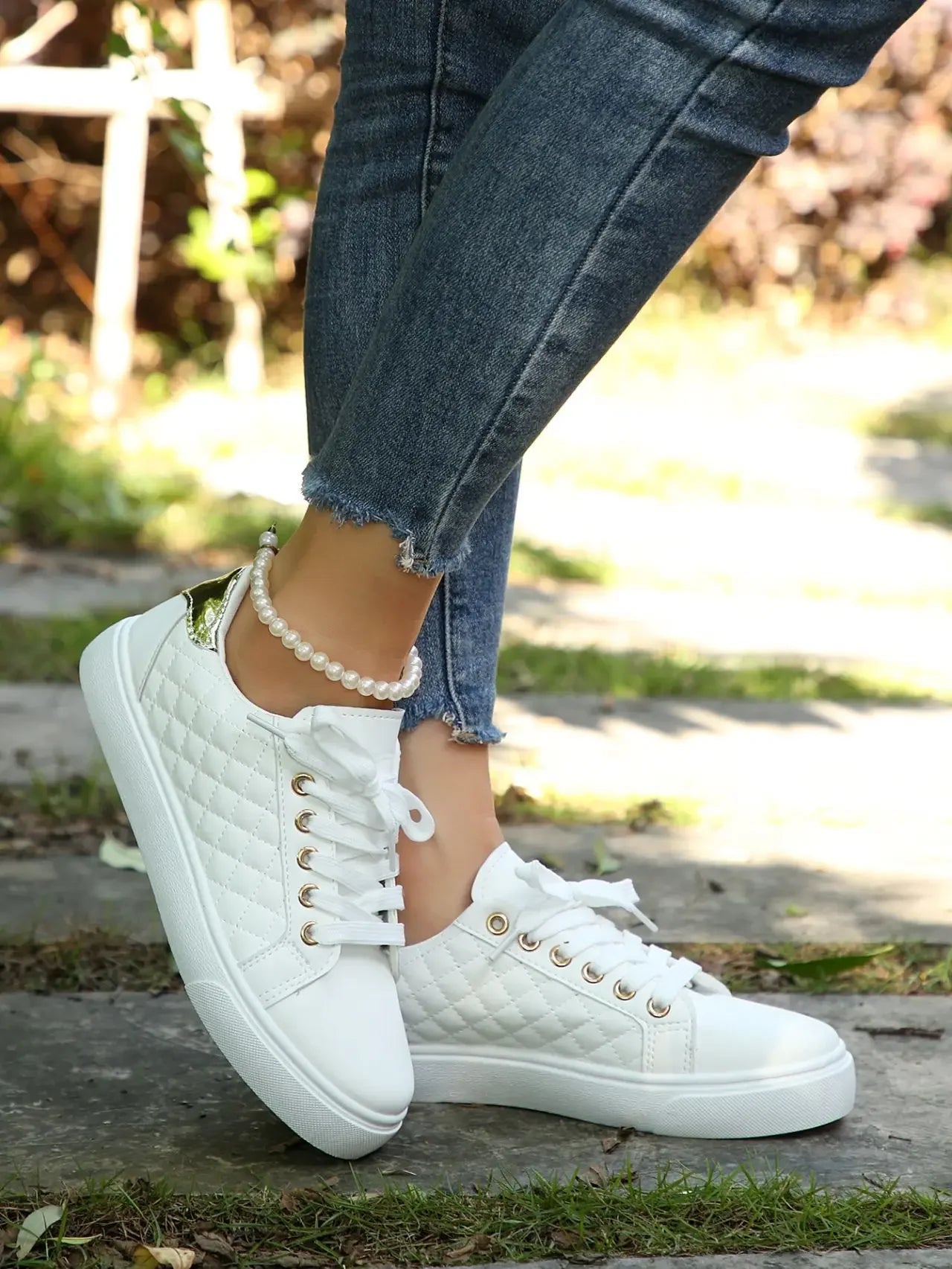 2024 Women Sneakers Tennis Platform Shoes for Women Comfort Casual Flat Tenis Woman Lace-up White Sports Women Vulcanized Shoes