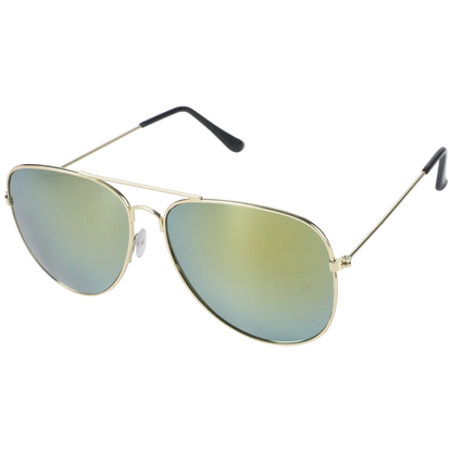 Aviator Sunglasses for Men Women Retro Men's Sunglasses Mirror Lens for Driveing Traveling Fishing Outdoors UV400 Protection