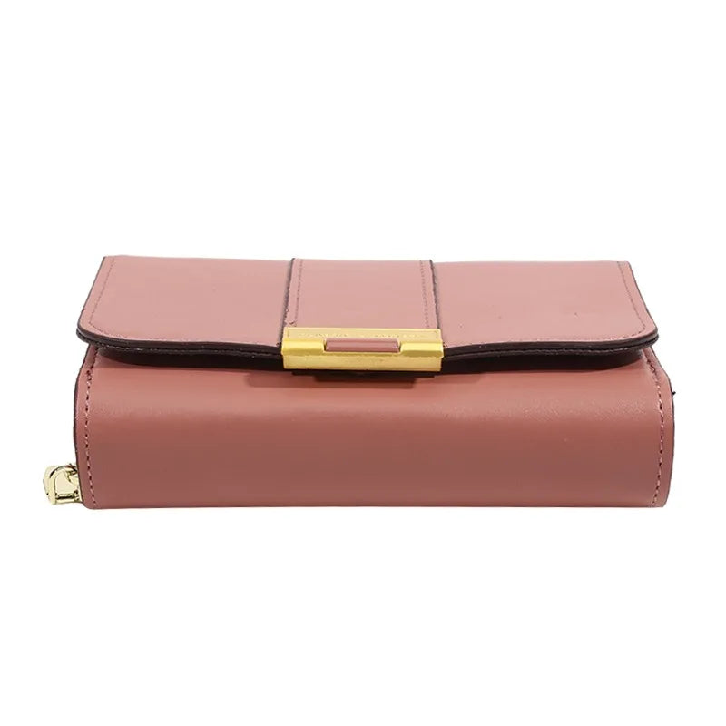 Women Wallets And Purses Vintage  PU Leather Wallet Female Clutch Purse Hasp Phone Bag Girls Card Bags