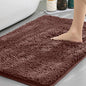 Bathroom mat chenille absorbent carpet bathroom bathtub room living room door bathroom absorbent pad