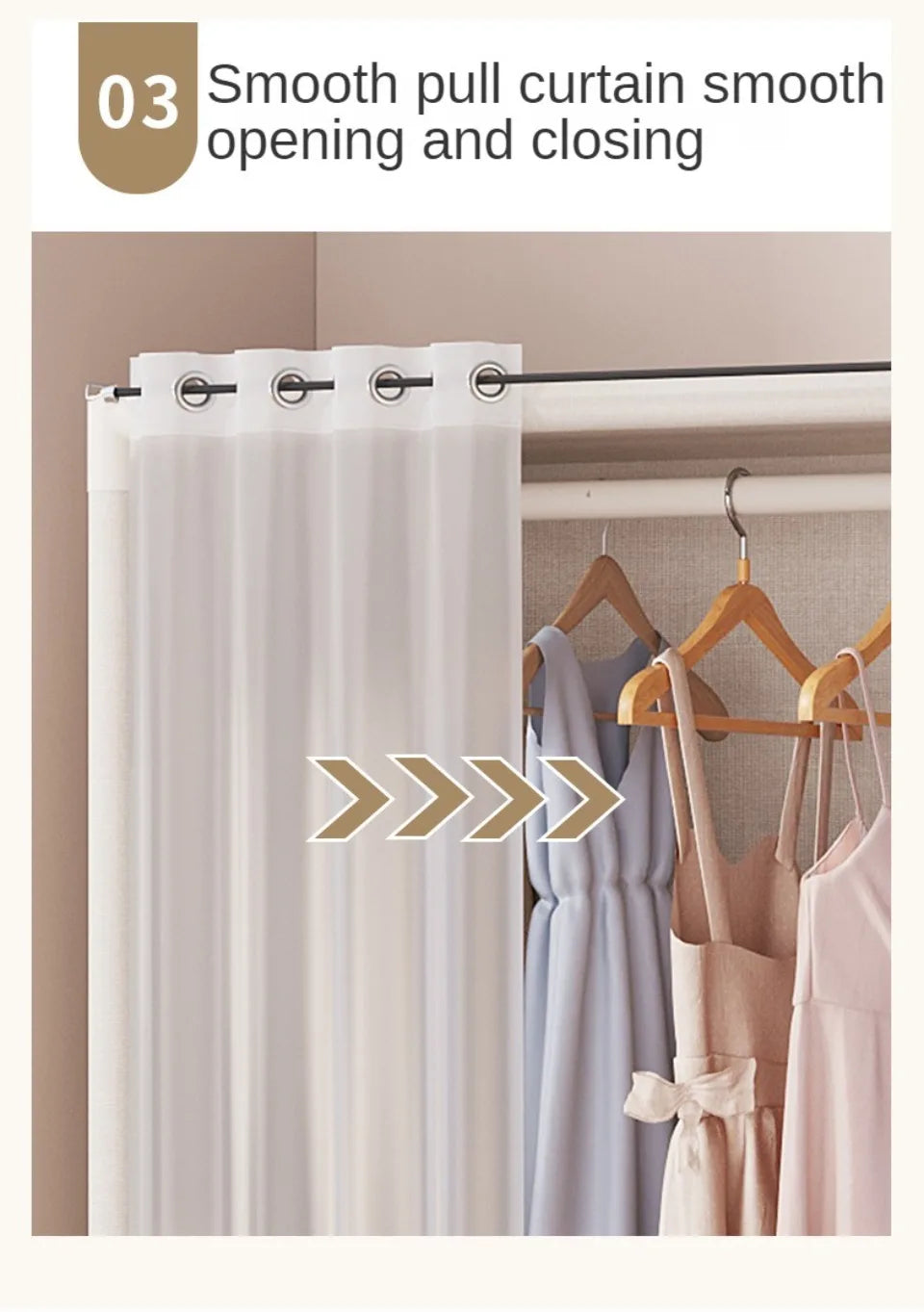 Floor-Standing Simple Wardrobes Home Large Capacity Durable Clothes Cabinet Dustproof And Economical Wardrobe Bedroom Furniture