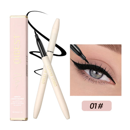 2023 Women 1 Pcs Eyeliner Liquid Pen Waterproof Long Lasting Quick Drying Smooth Makeup Beauty Matte Eyeliner Stamp Eye Pencil
