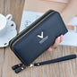 Pu Leather Women Wallets Women Purses Fashion Long Zipper Women's Wallet Money Coin Holder Female Long Purse Female Purse Zipper