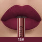 QIBEST 24 Colors Liquid Lipstick Ultra Matte Velvet Long Lasting Women Beauty Red Nonstick Cup Waterproof Lip Gloss Nude Makeup