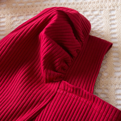 Elegant New Girl Embroidery Flower Girl Dresses for Wedding Autumn Winter Long Sleeve Princess Birthday Party Clothing 3-8Yrs