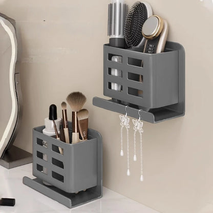 Bathroom Shelves Multifunctional Washbasin Storage Tube Toothbrush Razor Storage Rack Wall-mounted Bathroom Supplies