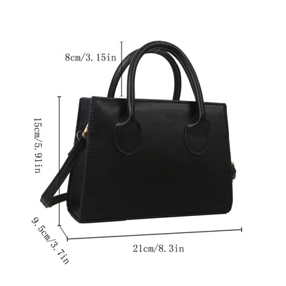 PU Leather Casual Crossbody Bags for Women Ladies Luxury Designer Tote Handbag Female Large Capacity Travel Shoulder Bag Sac
