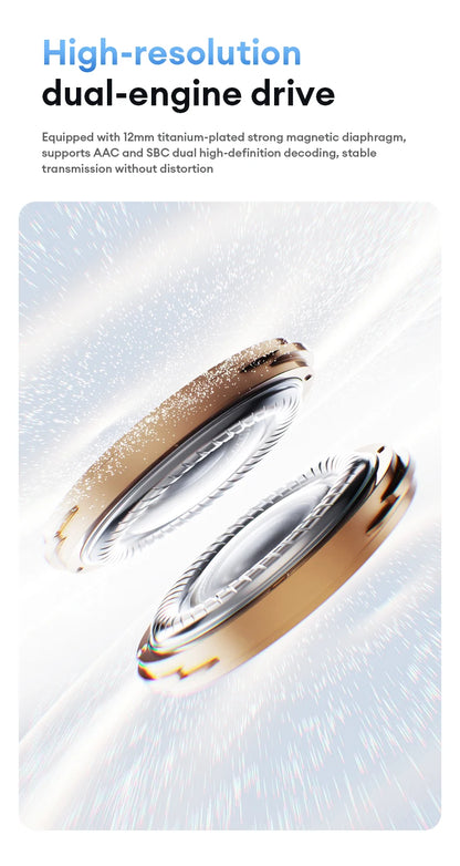 New Lenovo LE209 Wireless Bluetooth Earphone ANC Noise Reduction HiFi Music Bluetooth Headphone 30H Battery Life Gaming Headset