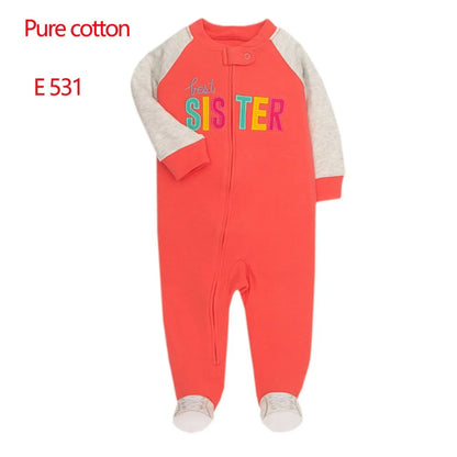 Baby Boy Girl Clothes Newborn Infant Baby Romper 100% Cotton Long-Sleeve Style Toddler Kids Jumpsuit Children's Pajamas