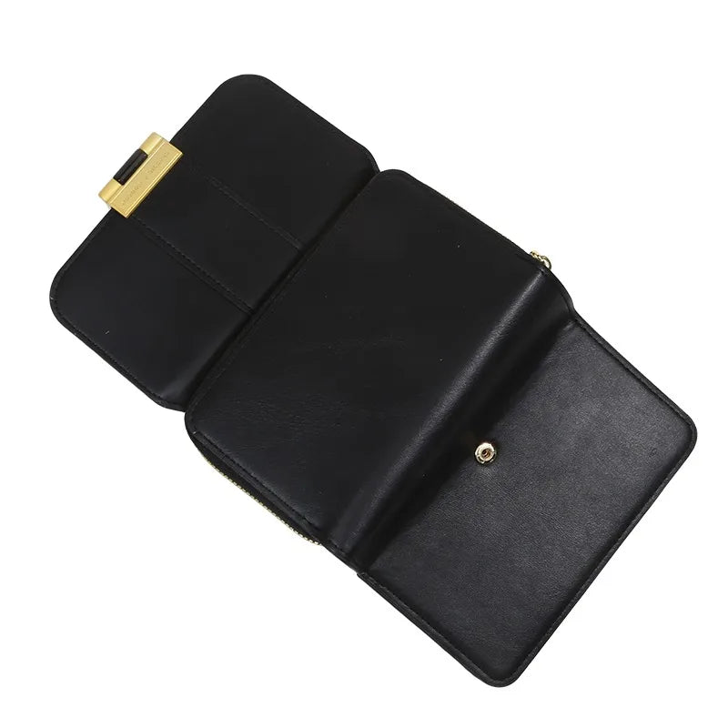 Women Wallets And Purses Vintage  PU Leather Wallet Female Clutch Purse Hasp Phone Bag Girls Card Bags