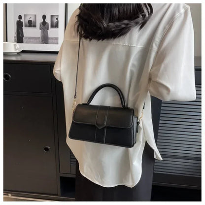 Pu Leather Shoulder Bag for Women Handbag  Fashion Crossbody Bags Vintage Underarm Bag Square Satchel Сумка Женская 2025 Тренд