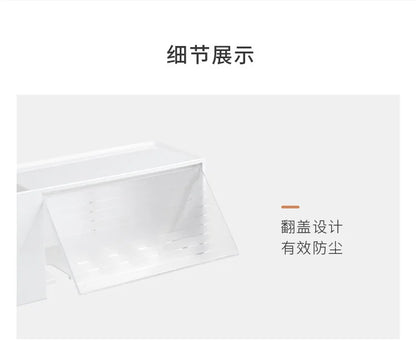 Bathroom Shelves Wall Mount Toothbrush Toothpaste Holder Suction Cup Storage Rack Toiletries Organizer Bathroom Accessories