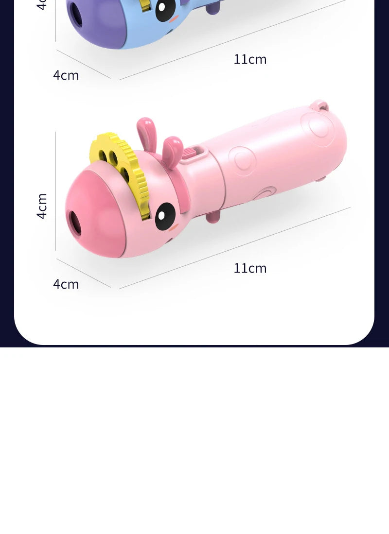 Kids Painting Board Toys Children LED Projector Art Painting Table Desk Arts Toy  Educational Learning Paint Tool Toy For Girl