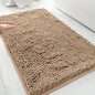 Bathroom mat chenille absorbent carpet bathroom bathtub room living room door bathroom absorbent pad