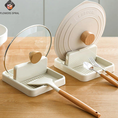 Kitchen Lid Storage Rack, Foldable, Saves Kitchen Storage Space, Suitable For Storing Various Cooking Utensils