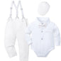 Baby Boy Clothes Christening Outfit Infant Baptism Easter Dedication White Suits Toddler Wedding Birthday Party Gift Set