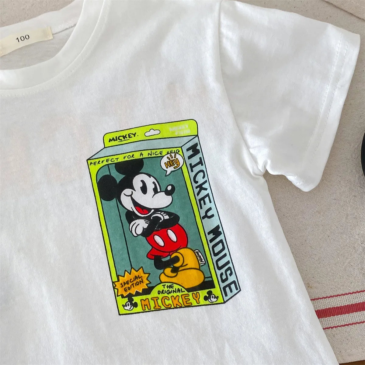 2024 New Summer Boys T-shirt Printed Cartoon Fashion Loose Short Sleeve Tops Children Clothes Baby Round Collar Tees 9m-6y