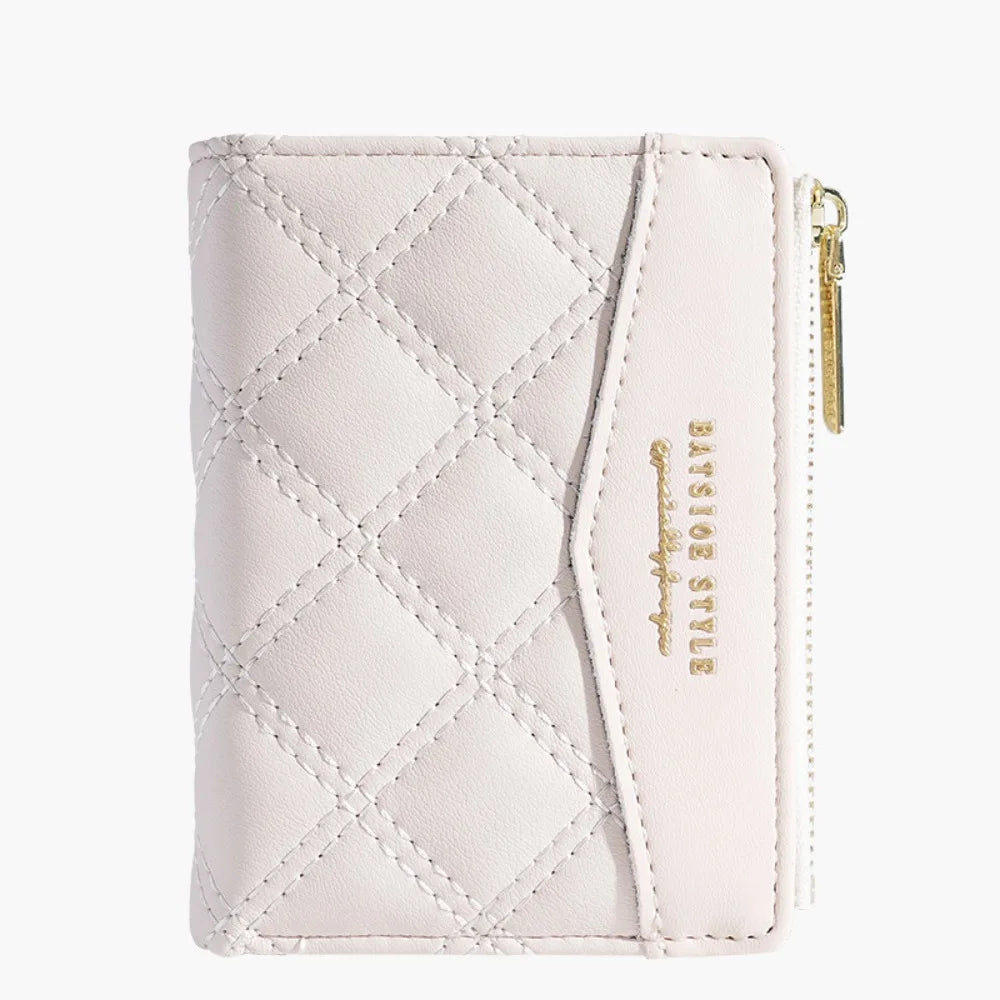 New Embroidered Wallet for Women Ladies Coin Purses PU Leather Zipper Credit Card Holder Clutch Money Bag Pocket