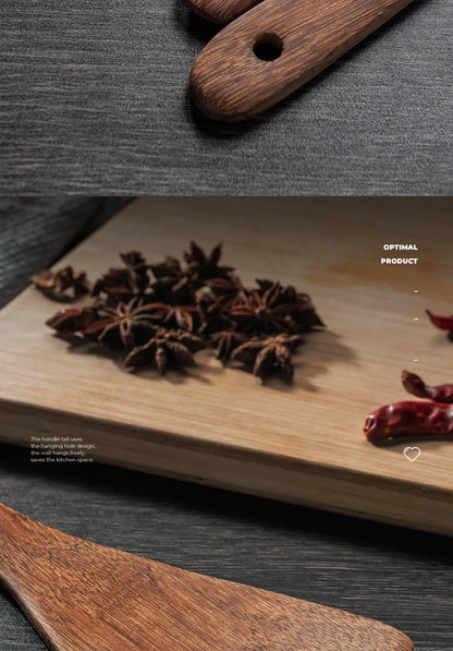 Kitchen Utensils Set Non-Stick  Cookware for Kitchen Wooden Handle Soup spoon spatula Rice spoon shovel Kitchen Accessories