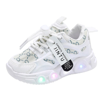 Kids Casual Shoes Led Light Up Shoes For Girls Toddler Walking Shoes Girls Kids Children Baby Casual Shoes кросівки дитячі