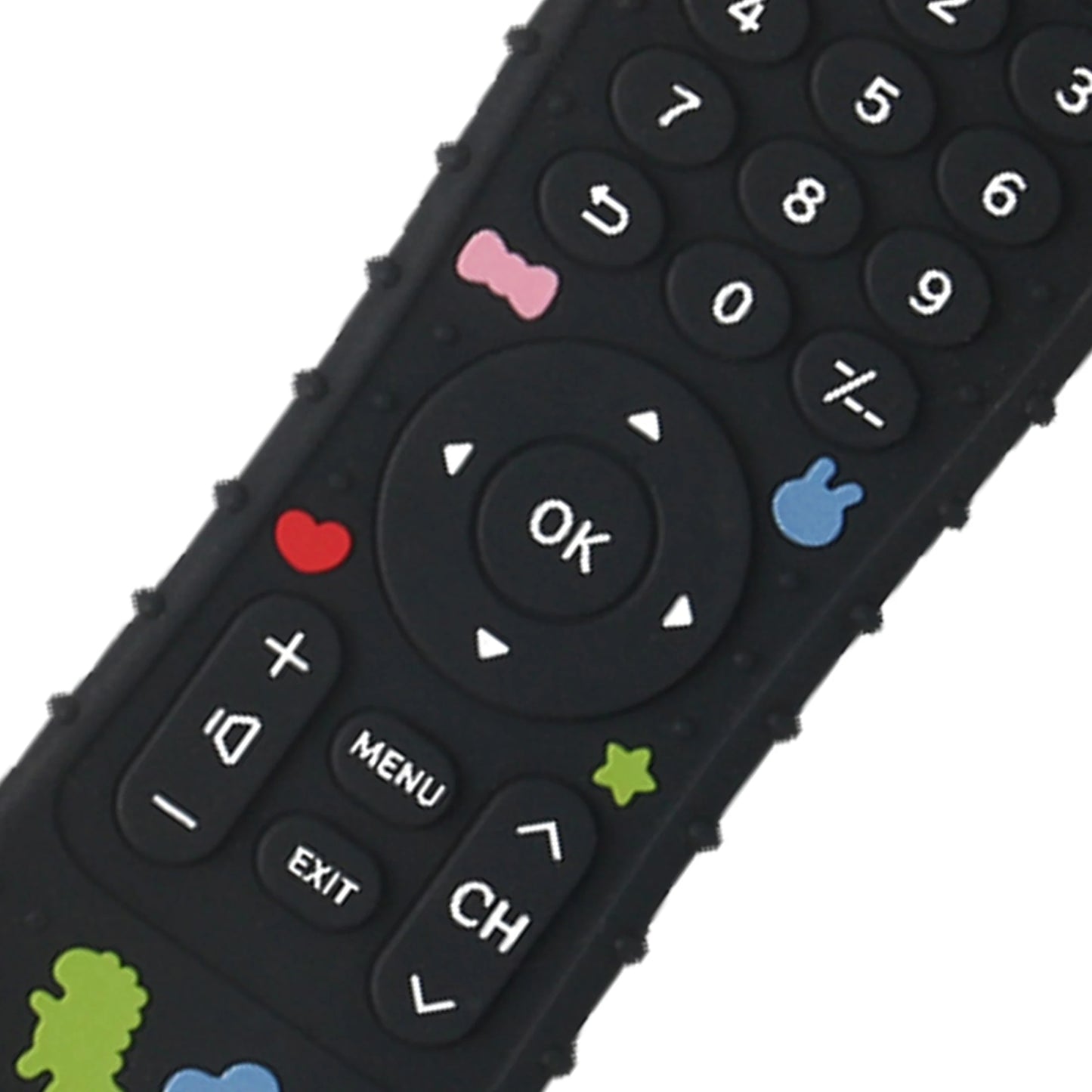 1PC Silicone Baby Toys TV Remote Control Shape Teether Toy BPA Free Silicone Teething Chewing Toy Sensory Baby Accessories