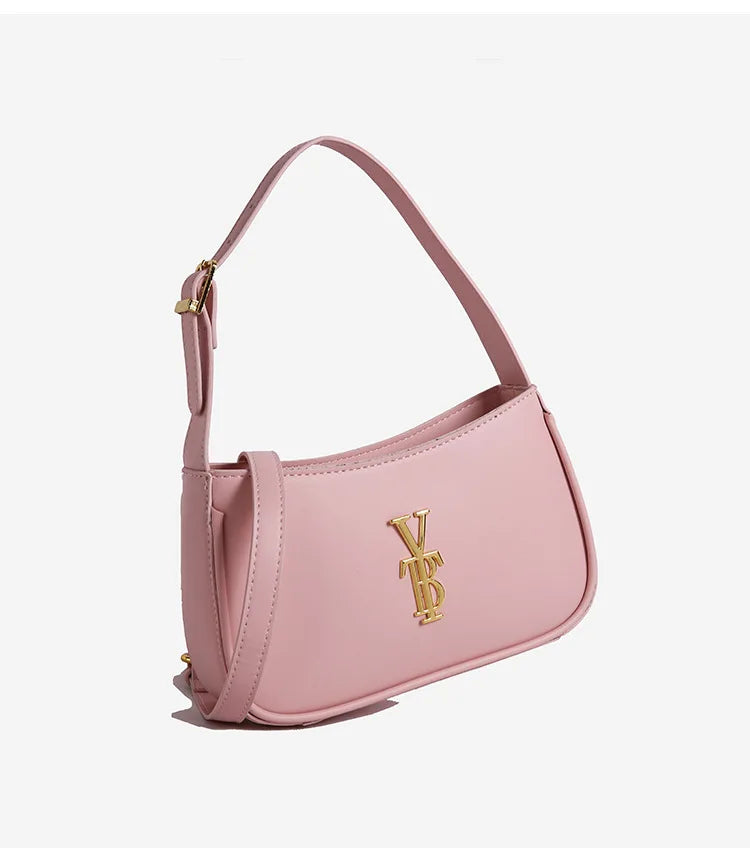 Luxury Underarm Bag for Women, Minimalist Designer Shoulder Purse, Fashionable Crossbody Bag, High-End Aesthetic & Versatile