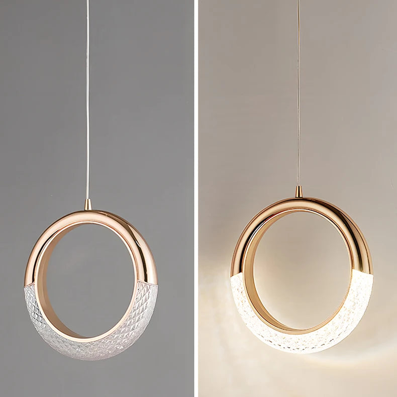 Light Luxury Bedside Bedroom Light Modern Minimalist Bar Pendant Light Background Wall Light Bedside Small Pendant Light