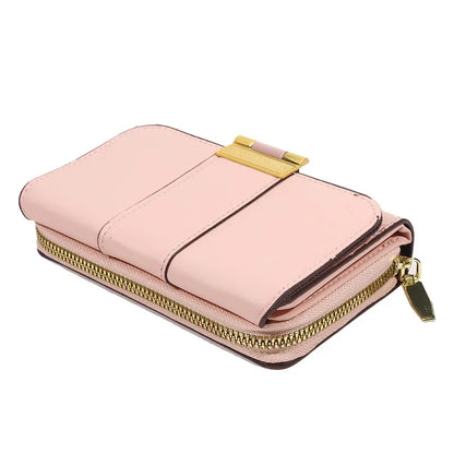 Women Wallets And Purses Vintage  PU Leather Wallet Female Clutch Purse Hasp Phone Bag Girls Card Bags