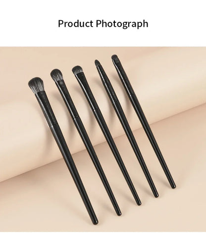 6PCS Eyes Makeup Brushes Set Professional Soft Contouring Eyeshadow Eyeliner Eyebrow Brush Women Facial Beauty Cosmetic Tool