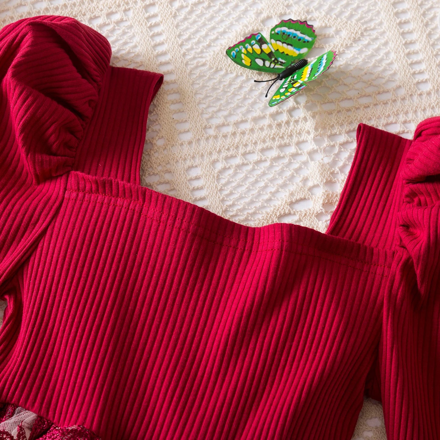 Elegant New Girl Embroidery Flower Girl Dresses for Wedding Autumn Winter Long Sleeve Princess Birthday Party Clothing 3-8Yrs