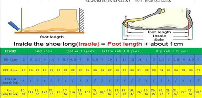 Kids Shoes For Running Shoes Autumn Winter Outdoor Sneaker Anti-Slip Children Soft Bottom Baby Toddler Sport Shoes